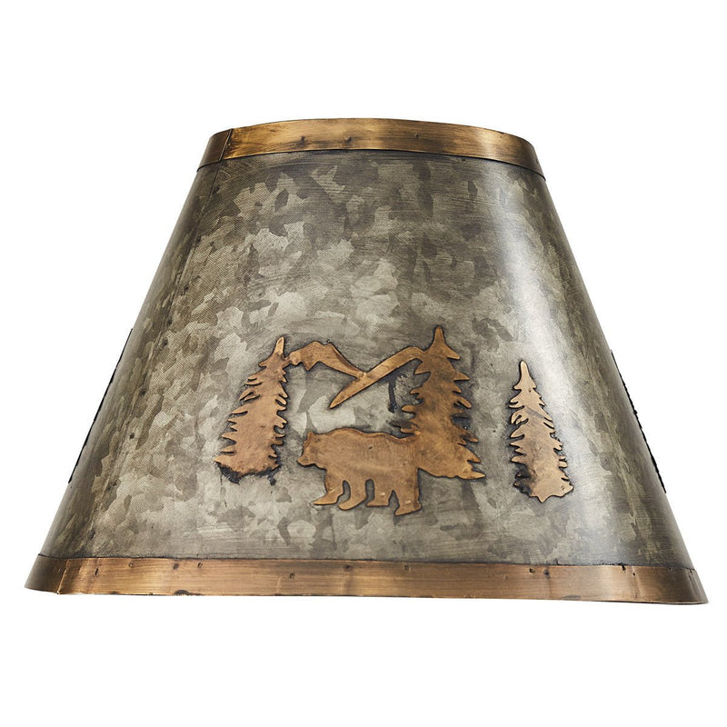 Foresters Lamp Shade - 14" - Ozark Cabin Décor, LLC