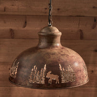 Moose Pendant Light - Ozark Cabin Décor, LLC