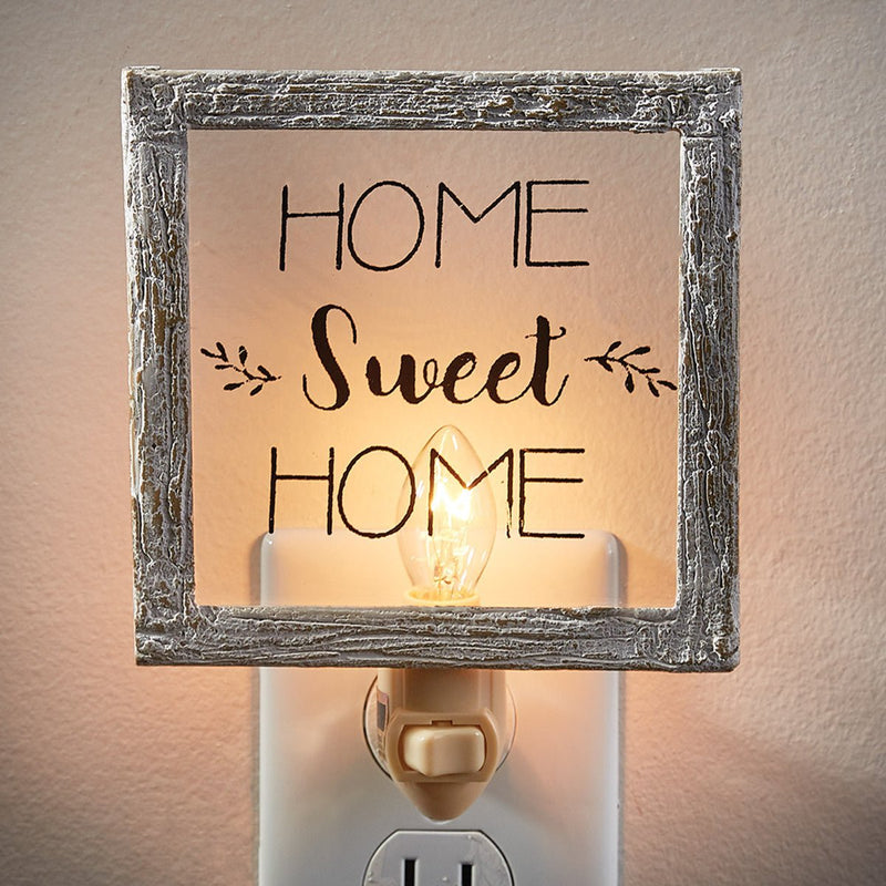 Home Sweet Home Night Light - Ozark Cabin Décor, LLC