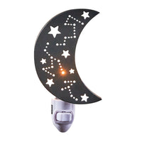 Moon And Stars Night Light - Ozark Cabin Décor, LLC