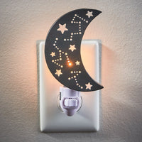 Moon And Stars Night Light - Ozark Cabin Décor, LLC