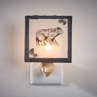 Rustic Bear Night Light - Ozark Cabin Décor, LLC