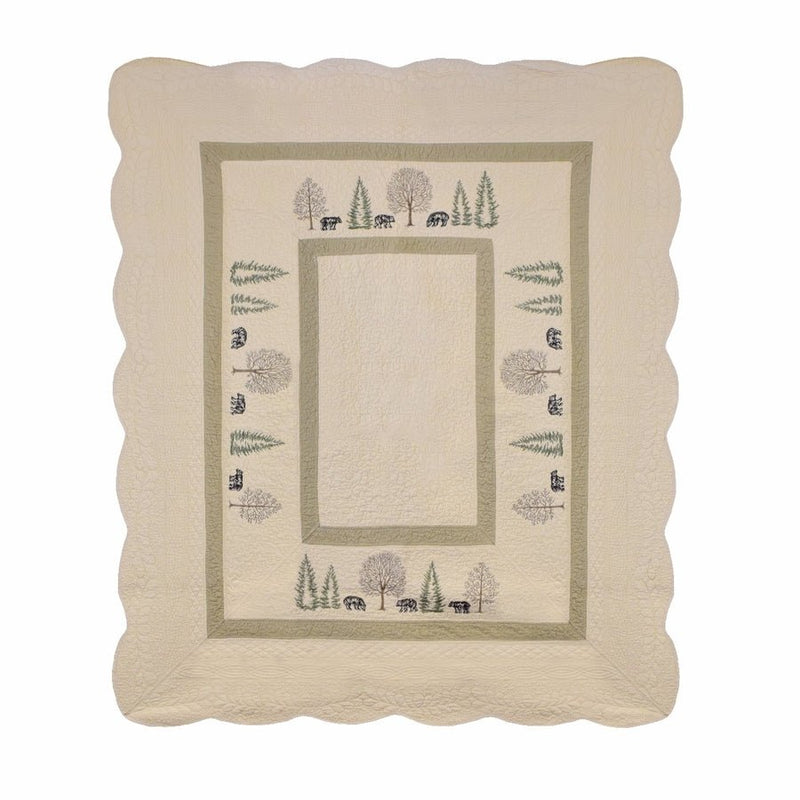 Bear Creek Quilted Bedding Collection - King - Ozark Cabin Décor, LLC