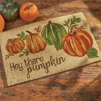 Hey There Pumpkin Doormat - Ozark Cabin Décor, LLC
