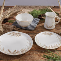 Antler Dinner Plate - Set of 4 - Ozark Cabin Décor, LLC