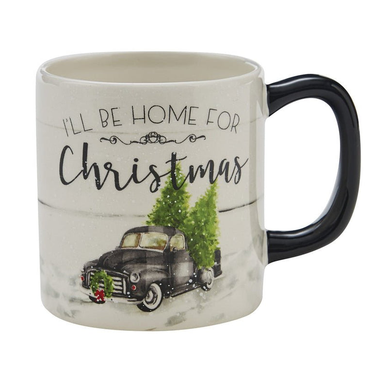 I'll Be Home For Christmas Mug - Set of 4 - Ozark Cabin Décor, LLC