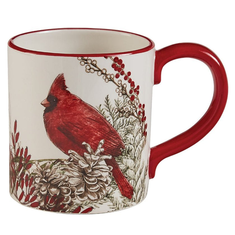 Cardinals Mug - Set of 4 - Ozark Cabin Décor, LLC