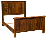 B10040 Fireside Lodge Barnwood Traditional Bed - Ozark Cabin Décor, LLC