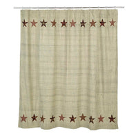 Abilene Star Shower Curtain - Ozark Cabin Décor, LLC