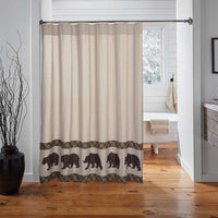Wyatt Bear Shower Curtain - Ozark Cabin Décor, LLC
