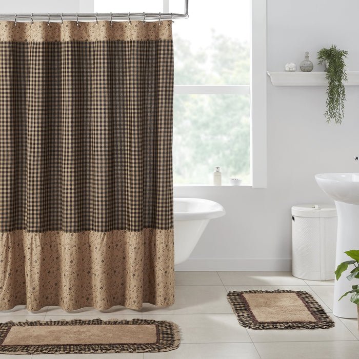 Maisie Ruffled Shower Curtain