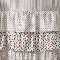 Rustic Florette Ruffled Shower Curtain - Ozark Cabin Décor, LLC