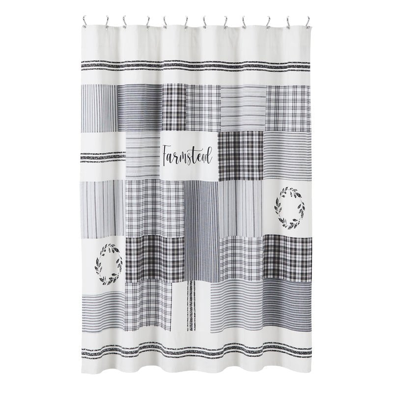 Sawyer Mill Patchwork Shower Curtain - Thumbnail 2