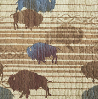 Buffalo Valley Reversible 3-Pc Quilt Set - Full/Queen - Ozark Cabin Décor, LLC