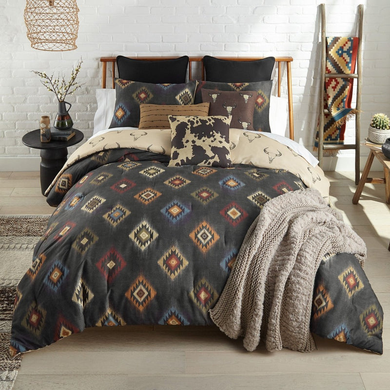 Phoenix Reversible Comforter Bedding Set - Queen - Ozark Cabin Décor, LLC