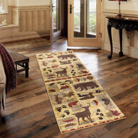 Nature's Paradise Cabin 2'x7' Runner Rug - Ozark Cabin Décor, LLC