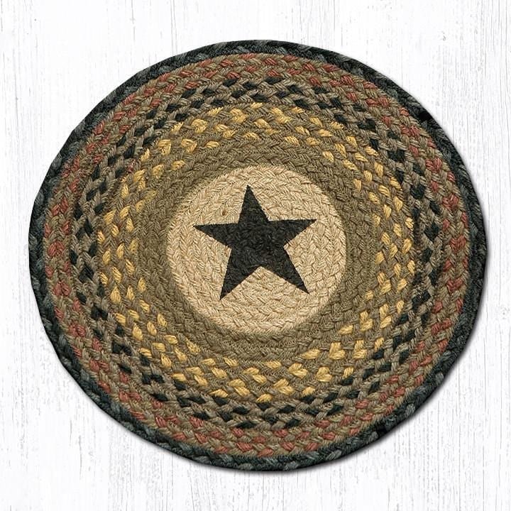 Black Star Chair Pad - Ozark Cabin Décor, LLC