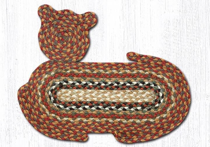 CT-300 Honey, Vanilla, & Ginger Cat Rug - Ozark Cabin Décor, LLC