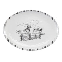 Ranch Life Melamine 14-Pc Dinnerware Set - Ozark Cabin Décor, LLC