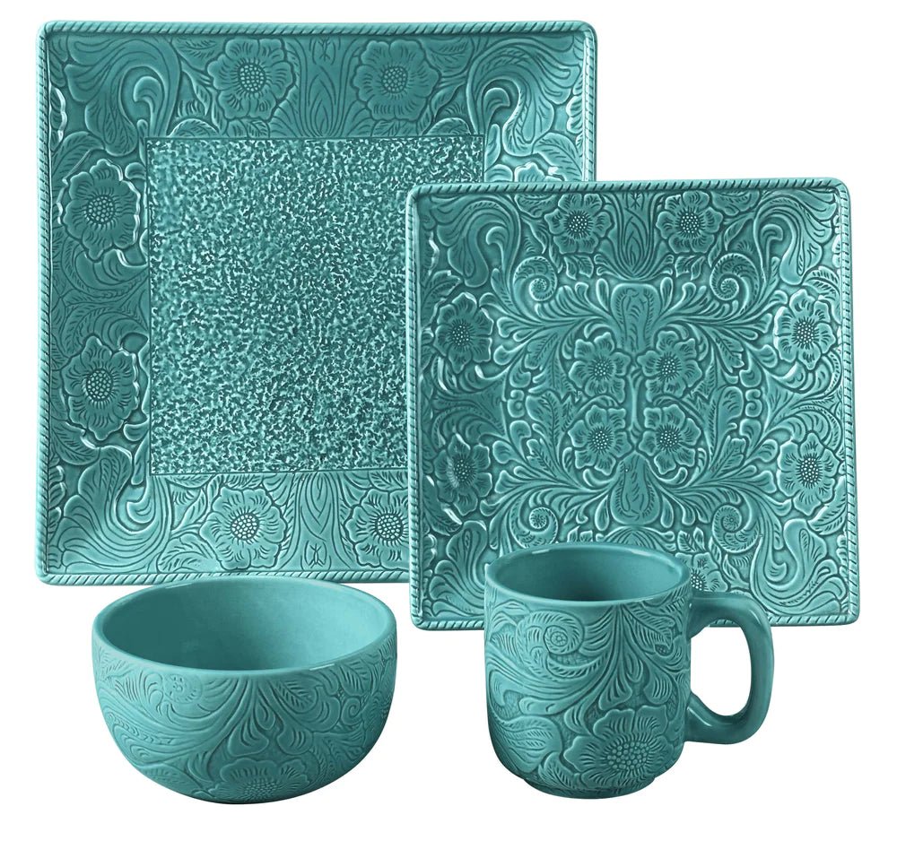 Savannah 16-Pc Ceramic Dinnerware Set