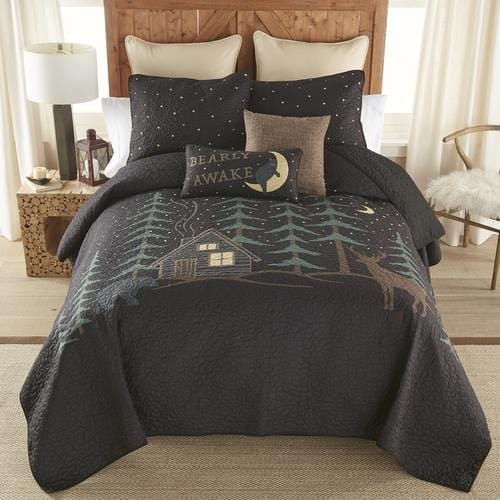 Evening Lodge Cabin Bedding Quilt Set - Ozark Cabin Décor, LLC