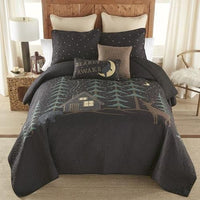 Evening Lodge Cabin Bedding Quilt Set - Ozark Cabin Décor, LLC