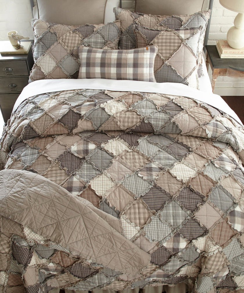 Smoky Mountain Cotton Quilted Bedding Collection - King - Ozark Cabin Décor, LLC