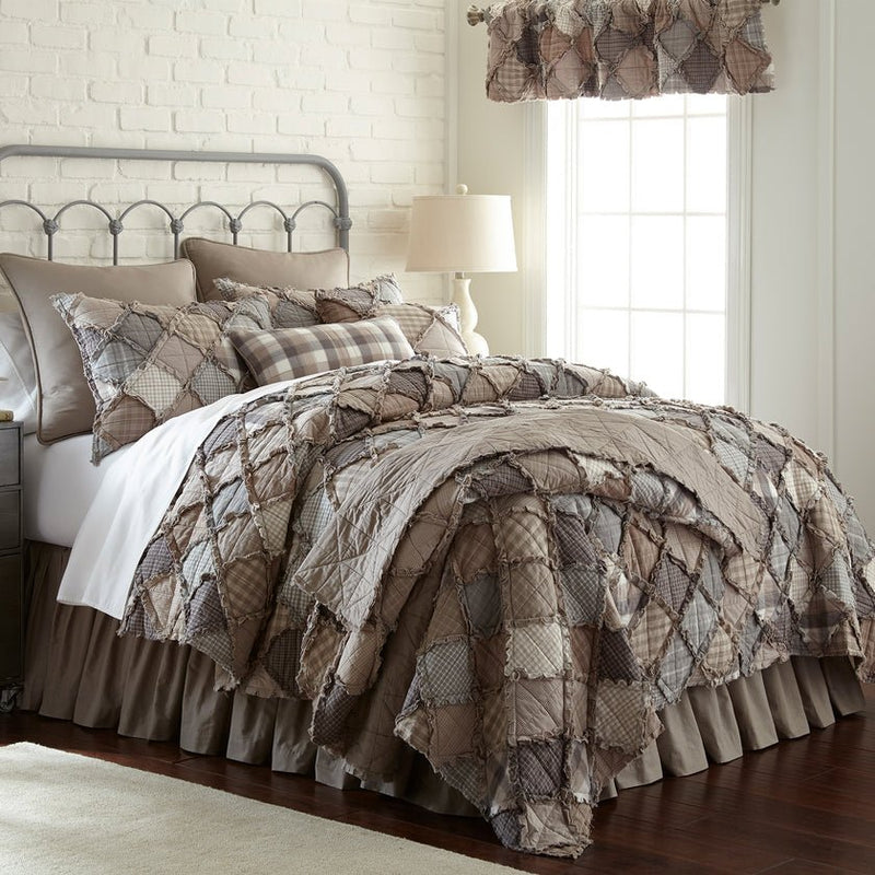 Smoky Mountain Cotton Quilted Bedding Collection - King - Ozark Cabin Décor, LLC