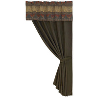 Sierra Curtain & Valance Set w/Matching Tiebacks - Ozark Cabin Décor, LLC