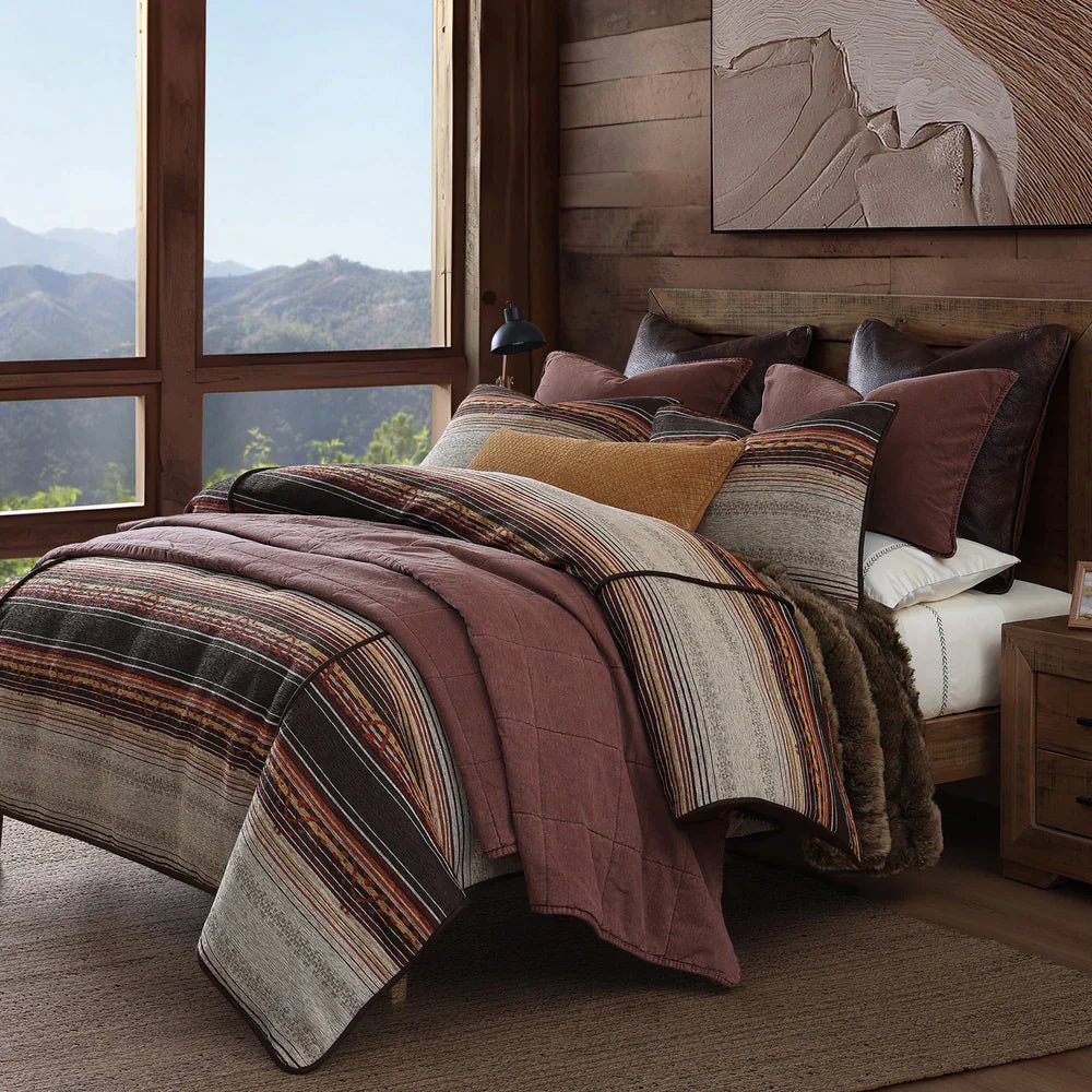 Estes Chenille 3-Pc Bedding Set - Super Queen - Ozark Cabin Décor, LLC