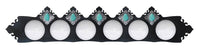 Turquoise Stone Six Light Fixture - Ozark Cabin Décor, LLC