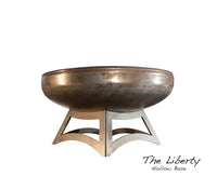 OF30LTY_HB Ohio Flame Liberty Wood Burning Fire Pit With Hollow Base - Ozark Cabin Décor, LLC