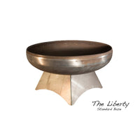 OF30LTY_SB Ohio Flame Wood Burning Liberty Fire Pit With Standard Base - Ozark Cabin Décor, LLC