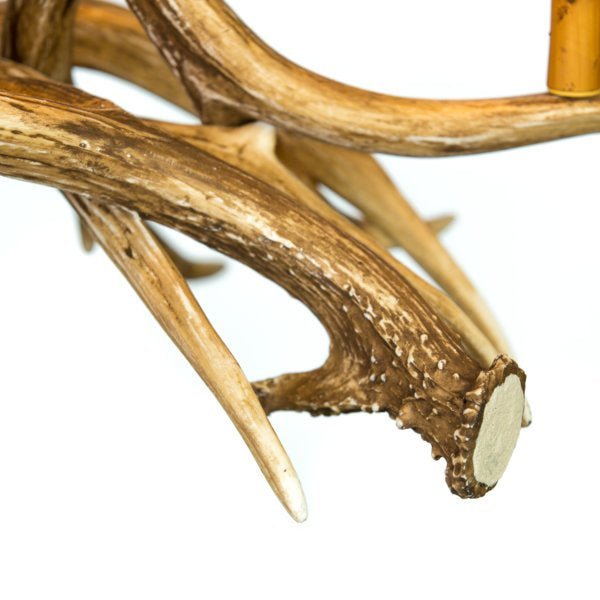Mule Deer 4 Antler Chandelier - Ozark Cabin Décor, LLC