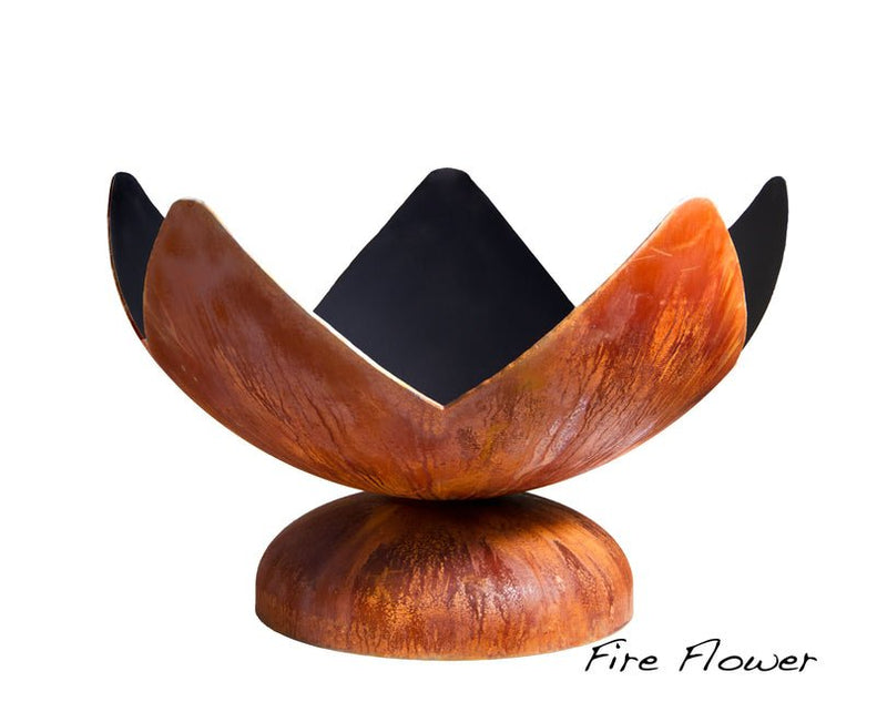 OF30ABFF Ohio Flame "Fire Flower" Artisan Fire Bowl - Ozark Cabin Décor, LLC
