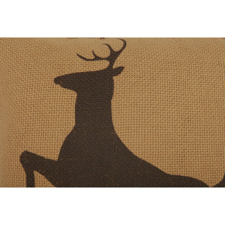 Dawson Star Deer Pillow - Ozark Cabin Décor, LLC