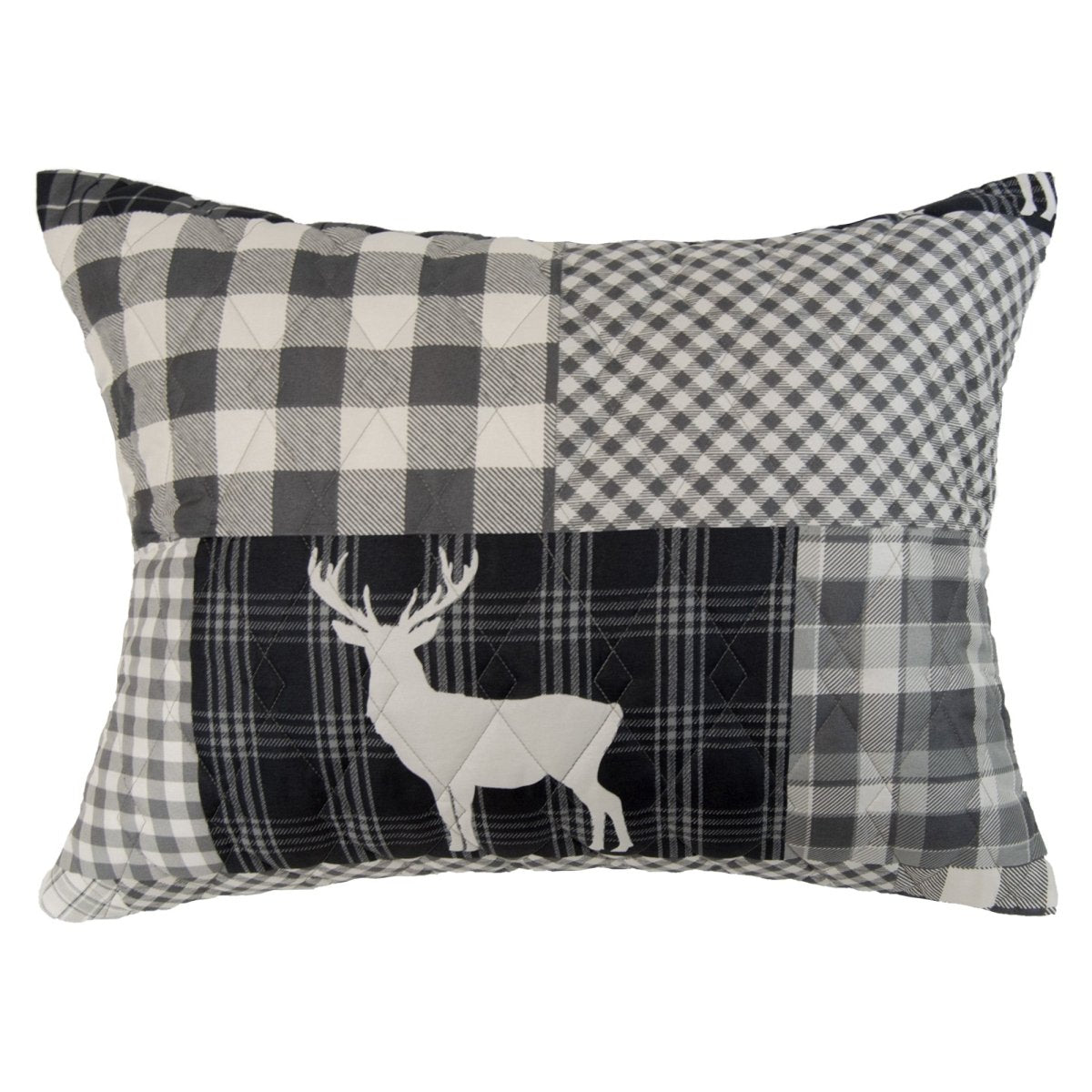 Ridge Point Reversible Quilted Bedding Set - Thumbnail 5