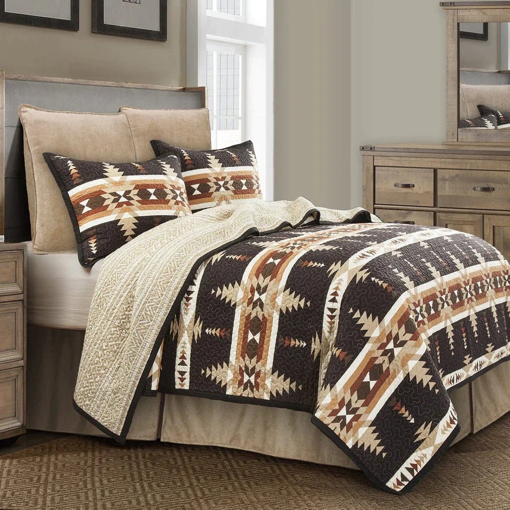 Yosemite Reversible Quilt Set - Full/Queen - Ozark Cabin Décor, LLC