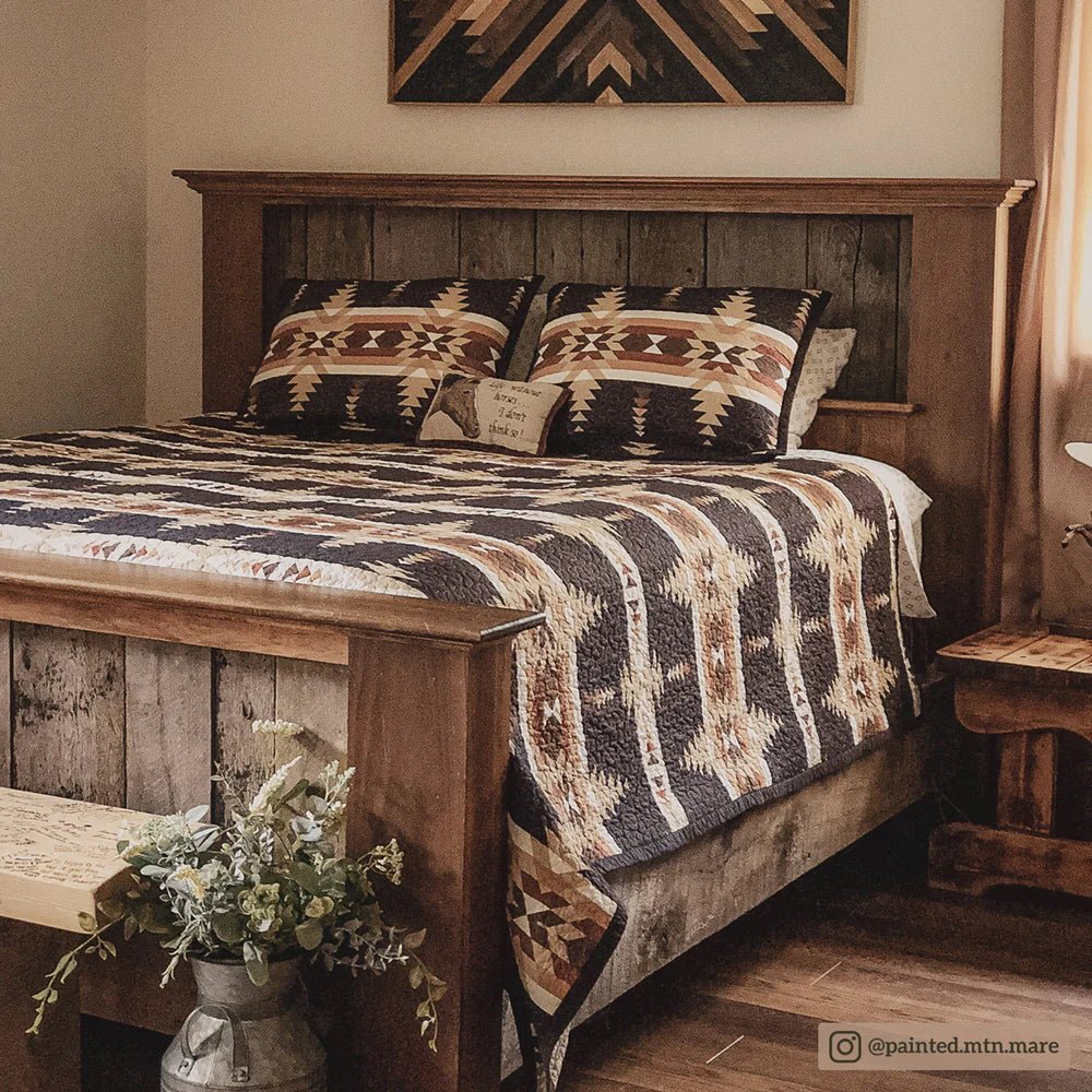 Yosemite Reversible Quilt Set - King - Ozark Cabin Décor, LLC