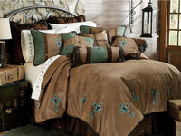 Las Cruces II Western 5-Pc Comforter Set - Full - Ozark Cabin Décor, LLC
