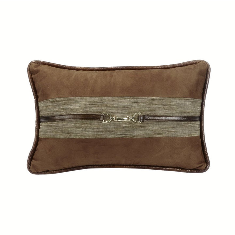 Highland Lodge Buckle Lumbar Pillow - Ozark Cabin Décor, LLC