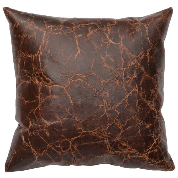 WD80249 Wooded River Timberlake Maple Embossed Leather Pillow - Ozark Cabin Décor, LLC