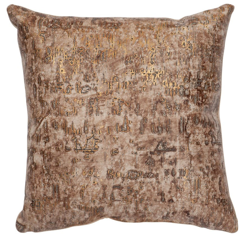 WD80265 Wooded River Allure Embossed Leather Pillow - Ozark Cabin Décor, LLC