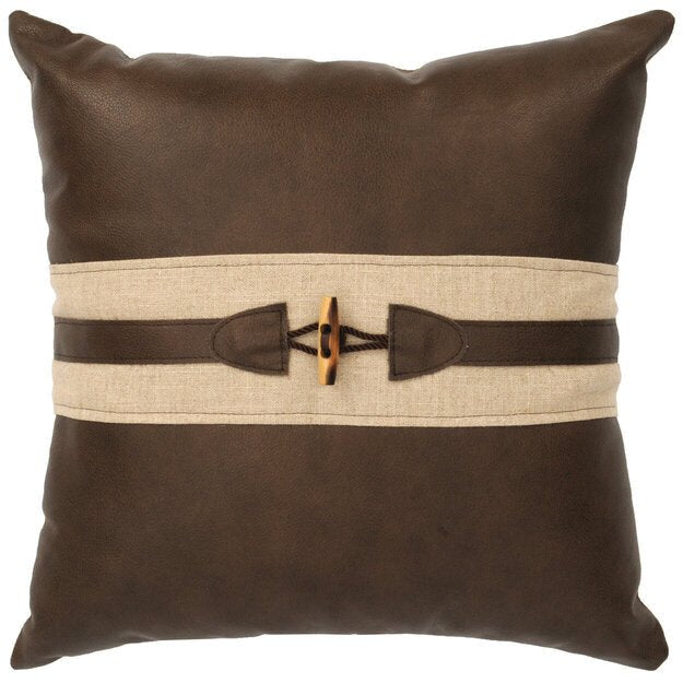 Backwoods Cabin-Wood Ducks 18 Decorative Pillow