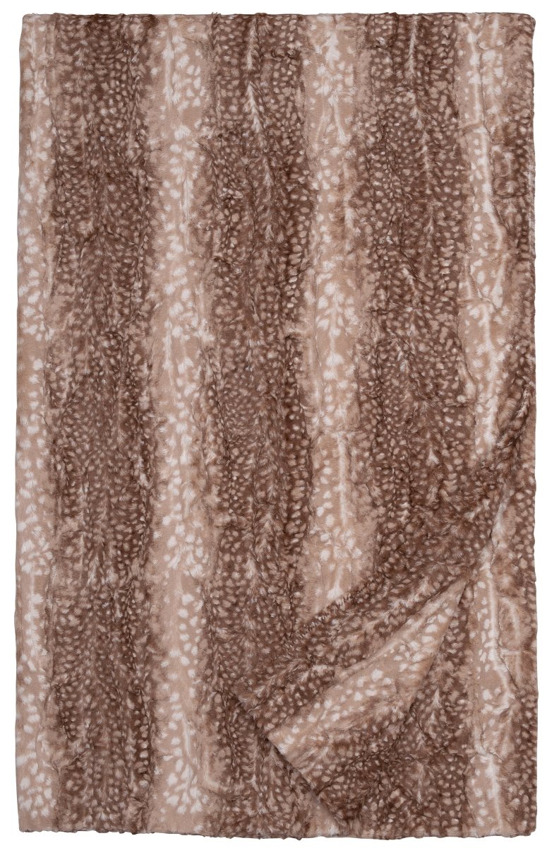 Wooded River 54"x72" Cuddle Fur Throw