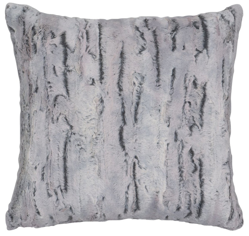 Wooded River 18"x18" Shadow Fox Cuddle Fur Pillow - Ozark Cabin Décor, LLC