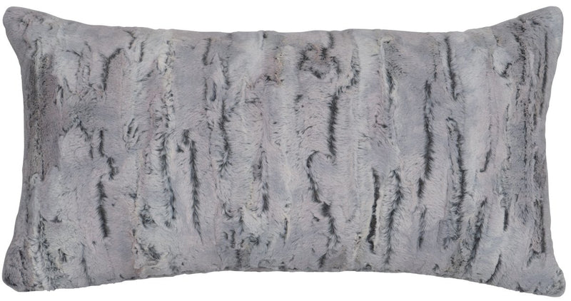 Wooded River 14"x26" Shadow Fox Cuddle Fur Pillow - Ozark Cabin Décor, LLC