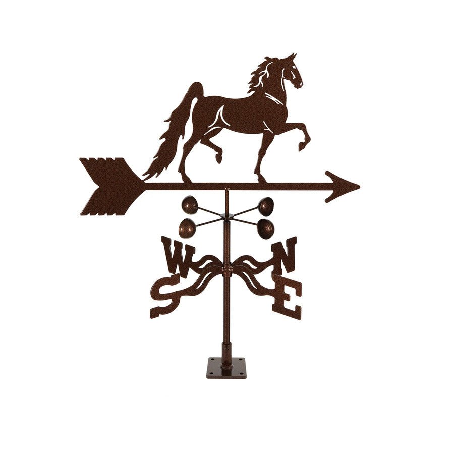 Saddlebred Horse Weathervane - Ozark Cabin Décor, LLC