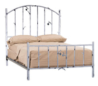 Bear Creek Twin Iron Bed - Ozark Cabin Décor, LLC