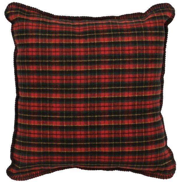 WD90505 Wooded River Plaid 1 Pillow - Ozark Cabin Décor, LLC